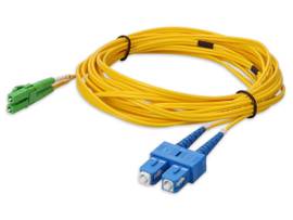 AddOn 3m ALC (Male) to SC (Male) Yellow OS2 Duplex Riser Fiber Patch Cable