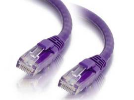 C2G 6IN CAT5E SNAGLESS UTP CABLE-PUR