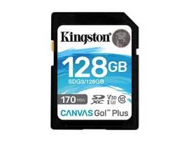 KINGSTON 128GB SDXC CANVAS 70R C10 UHS-I U3 V30