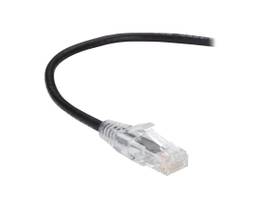 BLACK BOX CORP SLIM NET CAT6 PATCH CABLE BLACK 7 FT