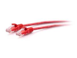 C2G 15FT CAT6A RED SLIM PATCH CABLE