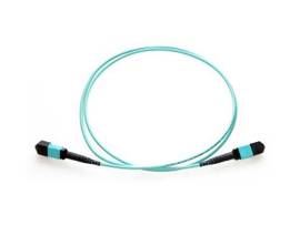 AXIOM MPO FEMALE TO MPO FEMALE MULTIMODE OM4 50/125 FIBER OPTIC CABLE - 15M