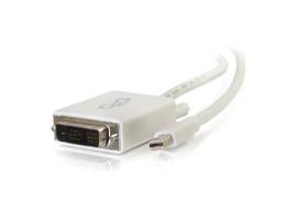 C2G 6FT MINI DISPLAYPORT M TO DVI M WHT