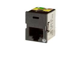 LEGRAND-ORTRONICS TJ,CAT6A,CLRTY,T568A/B,BLK
