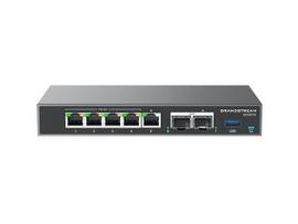 GRANDSTREAM BUILT-IN IPPBX (10 USERS, 4 CONCURRENT CALLS) + ENTERPRISE-GRADE FIREWALL + VPN ROUTER + 2 X 2.5 GB, 5 X GIGE NETWORK SWITCH