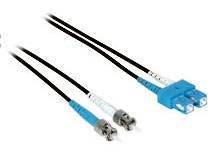 LEGRAND-ORTRONICS C2G 2M SC-ST 9/125 OS1 FIBER CBL-BLK
