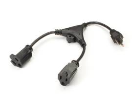 BLACK BOX CORP ORD Y ADAPTER 12IN AC M/FF MINI E EPXR18