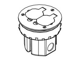 LEGRAND-WIREMOLD WOOD FLOOR BOX W/895T BRA