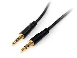 Stereo Audio Cable - 3.5 mm Mini-Jack Left Connector - Male Left Gender - 3.5 mm
