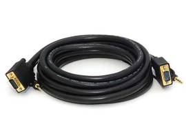 MONOPRICE SUPER VGA HD15 M/M W/ STEREO AUDIO 15FT