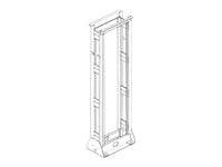 EATON TWO POST SEISMIC RELAY RACK