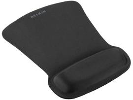 WAVEREST GEL MOUSE PAD  RUBBER BACKING/FABRIC TOP