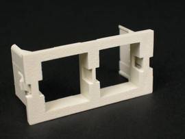 LEGRAND-WIREMOLD 2A DUAL AVAYA/LUCENT MODULE BLK (PKG OF 10)