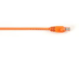 Black Box Connect CAT5e 100 MHz Ethernet Patch Cable UTP PVC Snagless Orange 20