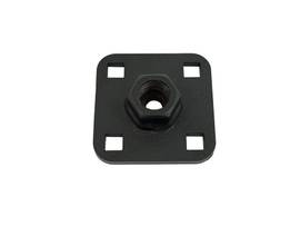 GAMBER ZIRKONA WELDED POLE MOUNT (4 BOLT HOLE TO VEHICLE BASE)