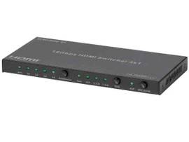 MONOPRICE BLACKBIRD 4K HDMI SWITCH_ 4X1_ HDR_ 18G_ 4K@60HZ_ YCBCR 4:4:4_ HDCP 2.2_ TOSLINK AND ANALOG AUDIO EXTRACTOR