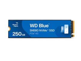SANDISK WESTERN DIGITAL BLUE SN580 NVME SSD 250GB.