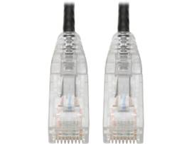 TRIPP LITE CAT6 GIGABIT SNAGLESS UTP SLIM BLACK 6FT