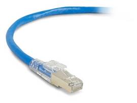 CAT6 250-MHz Locking Snagless Patch Cable S/FTP CM PVC BL 3FT