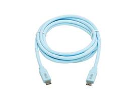 TRIPPLITE USB-C CABLE ANTIBACTERIAL 240W BLUE 6FT