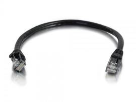 C2G 50FT CAT6A SNAGLESS UTP CABLE-BLACK