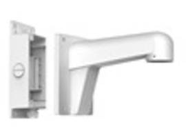 HIKVISION WALL MOUNTING BRACKET FOR DOME CAMERAWITH JUNCTION BOXALUMINUM ALLOYHIKVISION WHITE