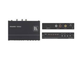 KRAMER VP-410 COMPOSITE VIDEO STEREO AUDIO TO HDMI SCALER