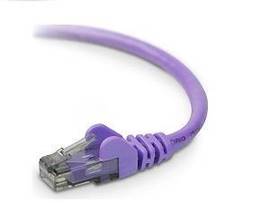 BELKIN CAT6 ASSEMBLED PATCH CABLE 5 PURPLE