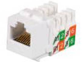 BLACK BOX CORP CAT5E JACK, UNIVERSAL WIRING, FMT929-R2