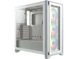 CORSAIR ICUE 4000X RGB MID-TOWER ATX WHITE