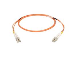 Multimode 50-Micron Duplex Fiber Optic Cable PVC LC LC 10-m 32.8-ft.