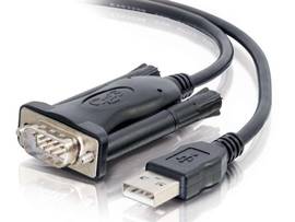 C2G USB TO DB9 MALE SERIAL ADPTR W/THUMBS