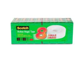 810-8PK-BXD, 19 MM X 25.4 M 8 ROLLS/PACK