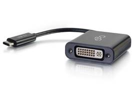 C2G USB-C TO DVI ADAPTER BLACK