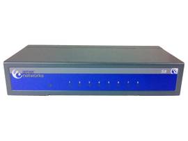AMER 8 PORT 10/100 SWITCH METAL HOUSING