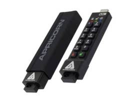 APRICORN 256GB 256-BIT AES XTS HARDWARE ENCRYPTED SECURE USB 3.0 MEMORY KEY