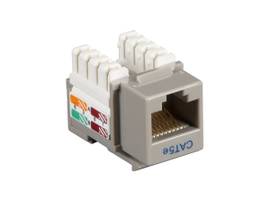 BLACK BOX CORP CAT5E KEYSTONE JACK GRAY 25 PACK