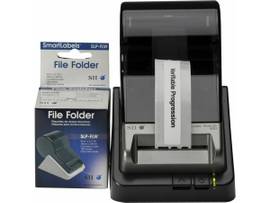 SEIKO LABELS-FILE FOLDER 9/16X3 7/16 2PK WHT