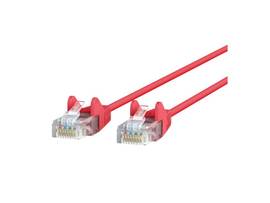 BELKIN CABLE,CAT6,UTP,28AWG,10 ,RED,PATCH,SNAGLESS