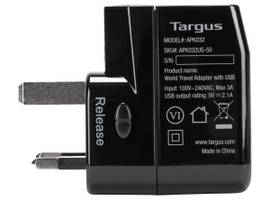 TARGUS WORLD PWR TRAVEL ADPTR W/UPB PORTS