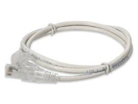 ADD-ON 5FT RJ-45 M/M CAT6A WHITE CU PATCH CBL