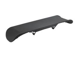 LEGRAND-CHIEF FUSION BACK COVER 3X1 MEDIUM BLK