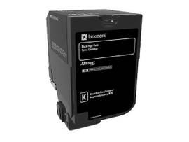 LEXMARK TONER CX725 HI-YLD BLK