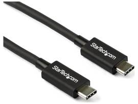 STARTECH Certified Thunderbolt 3 to Thunderbolt 3 cable supports transfer rates