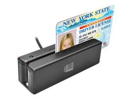 BI-DIRECTIONAL, 3-TRACK BLK USB MSR