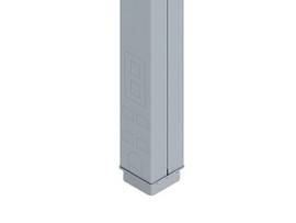 LEGRAND-WIREMOLD TPP BLANK STEEL GRAY 15FT.