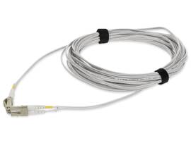 ADD-ON 2M LC M/M OM4 GRAY FIBER PATCH CBL