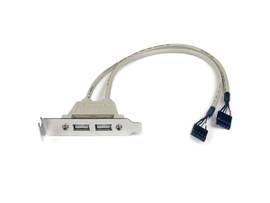 2 PORT USB LP SLOT PLATE ADAPTER