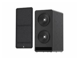 MONOPRICE MONOLITH BY MONOPRICE M-215 DUAL 15IN THX CERTIFIED ULTRA 2000-WATT POWERED SUBWOOFER