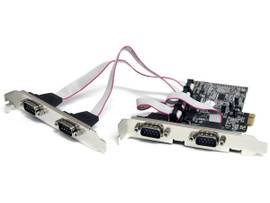 4 PORT PCIE SERIAL ADAPTER CARD W/ 16550